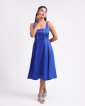 Solae Blair Midi Dress in Royal Blue