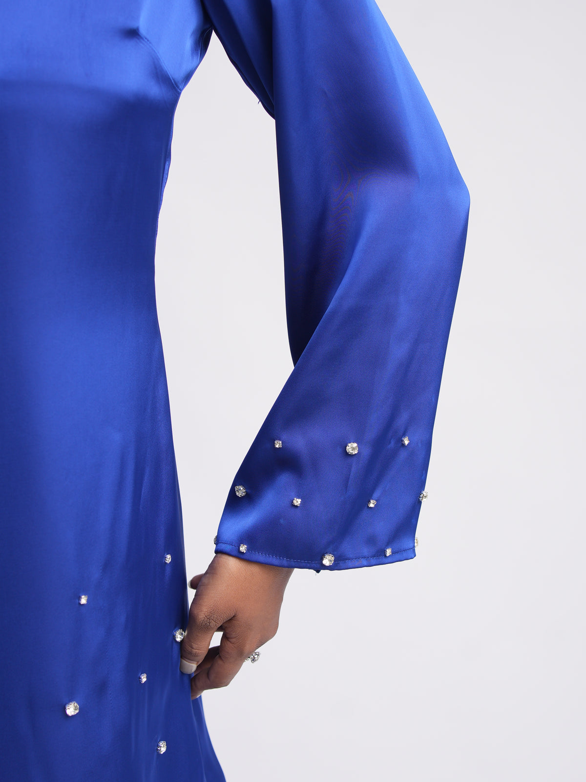 Solae Breeze Midi Dress in Royal Blue