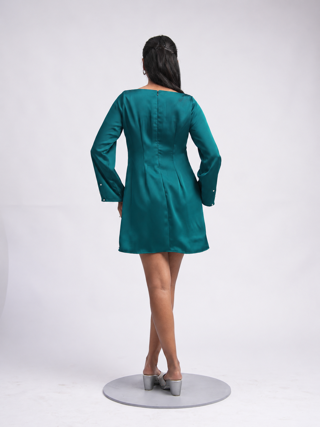 Solae Breeze Midi Dress in Teal