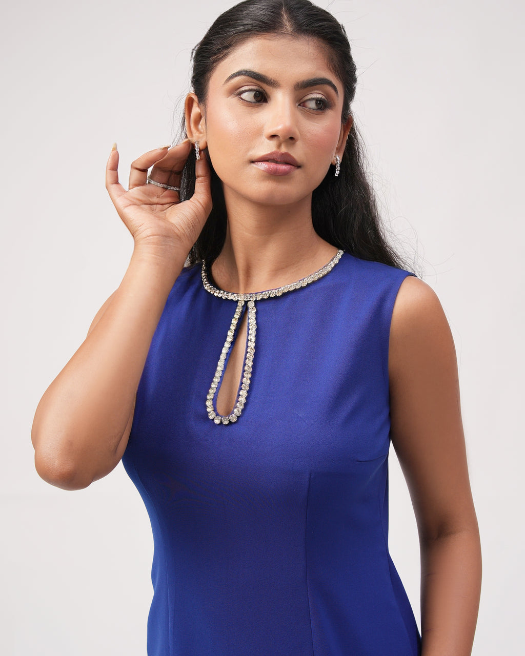 Solae Eve Dress in Royal Blue