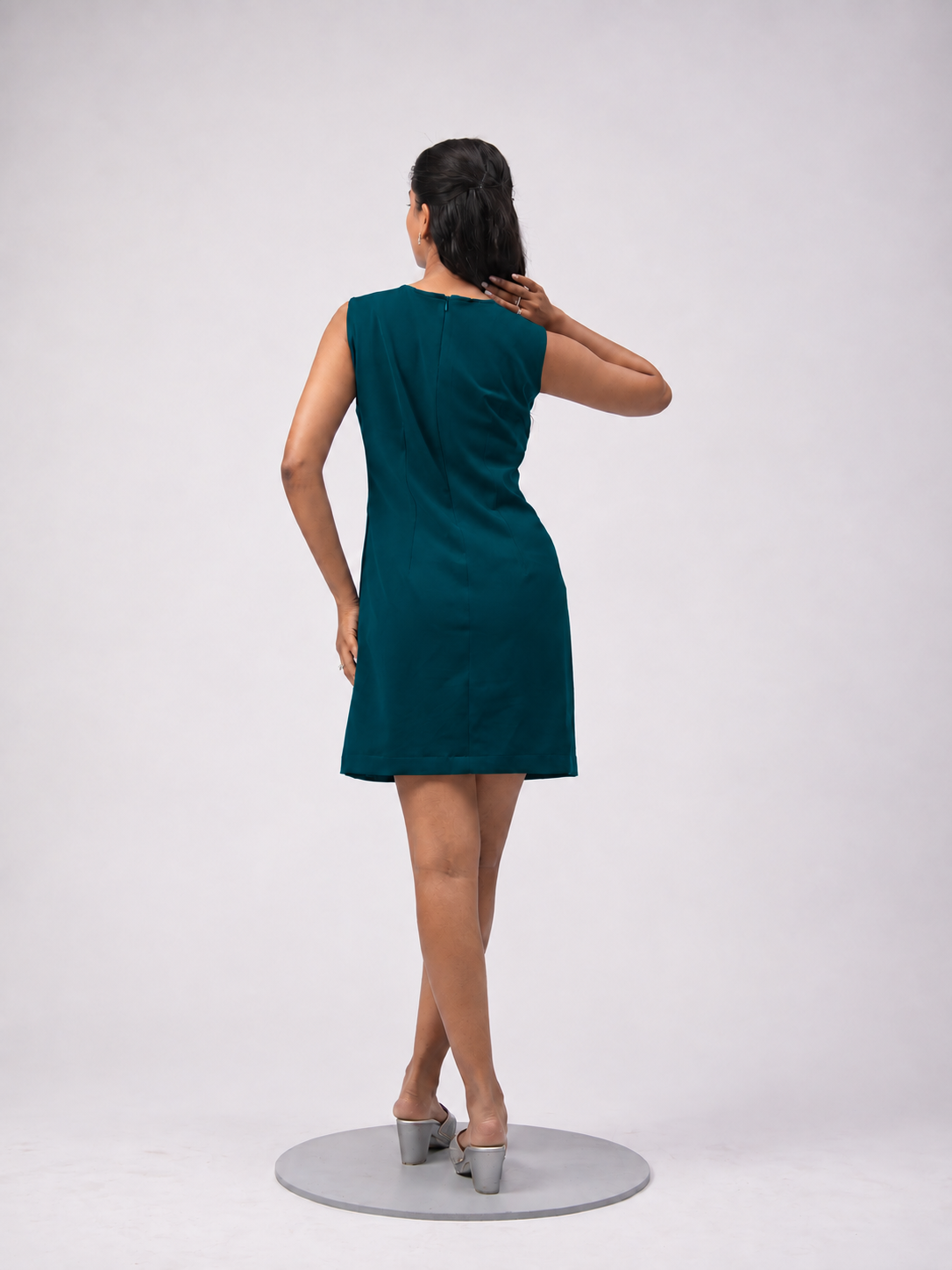 Solae Eve Dress in Teal