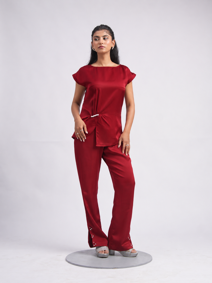 Willow Top in Red
