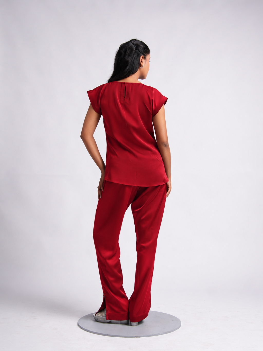 Solae Willow Top in Red