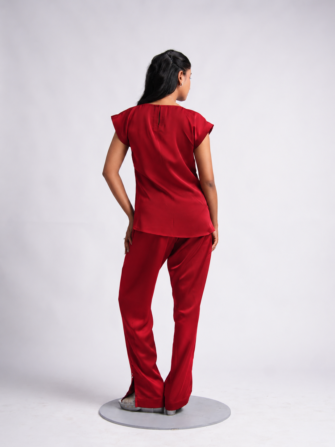 Solae Willow Top in Red