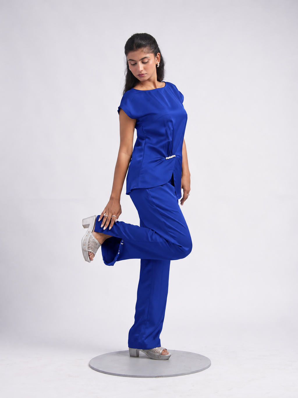 Solae Willow Top in Royal Blue