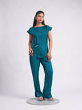Solae Willow Top in Teal